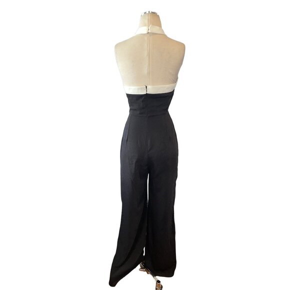 Superdown Laurien Cross Front Jumpsuit in Black XSmall New Womens Outfit - Picture 6 of 9